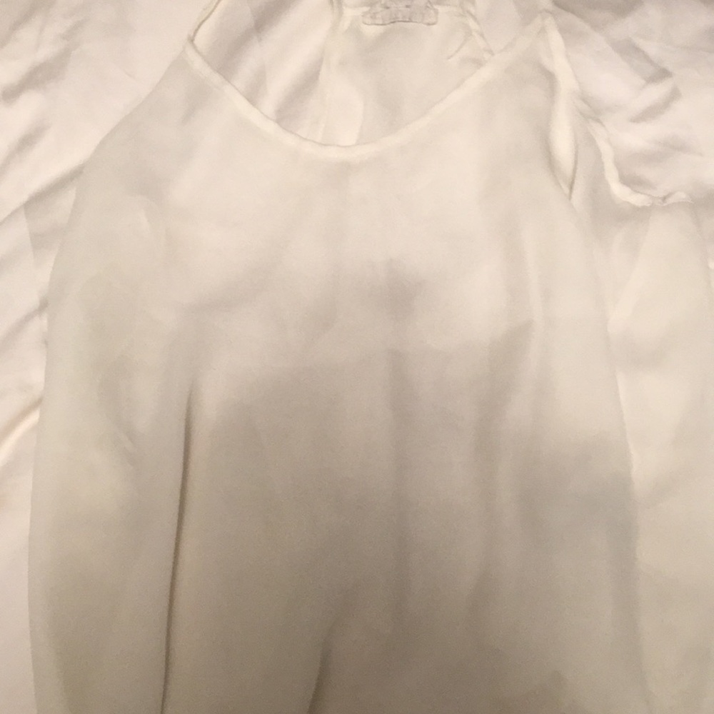 sheer flowy tank top